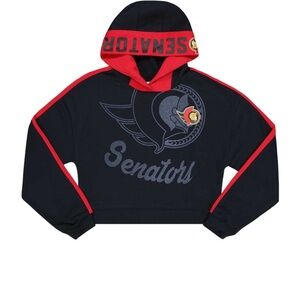 NHL - Girls' (Junior) Ottawa Senators Record Setter Pull Over Hoodie NWT